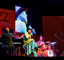 Vince with Dee Dee Bridgewater, Main Stage, Monterey Jazz Fest 2